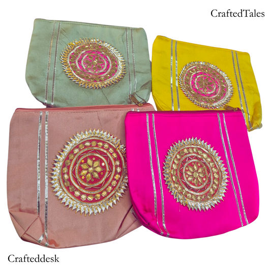 Zipper Gotta Patti Pouch