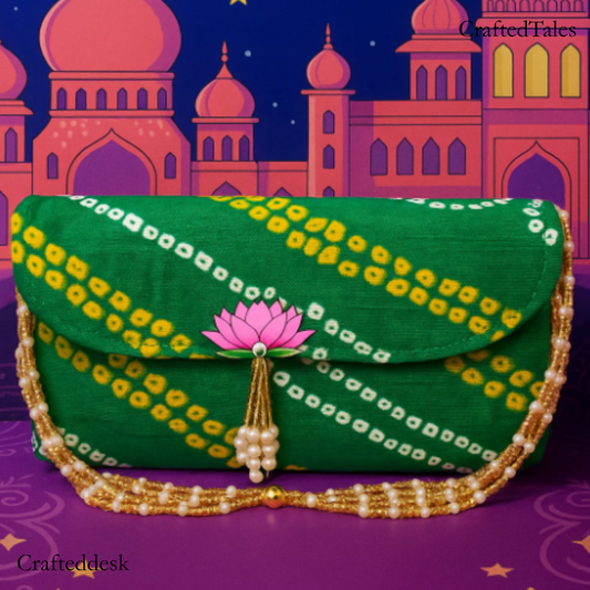 Bandhej Bliss Clutch