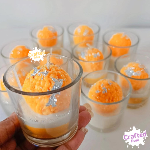 Laddoo Jar Candle (Set of 2)