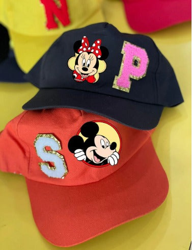 Personalized Cap with Initial & Character