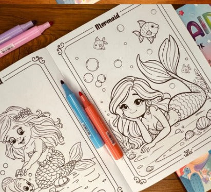 Character Coloring Book