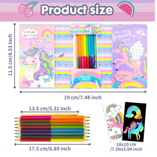 Creative Coloring Book Set for Kids