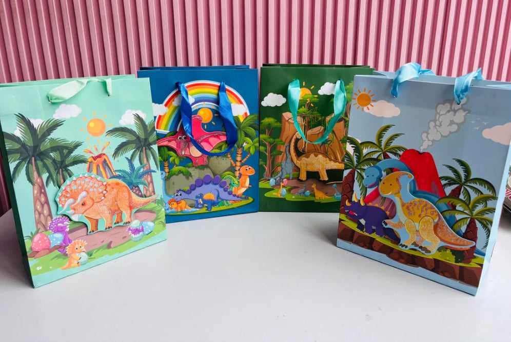 3D Glitter Paper Bag