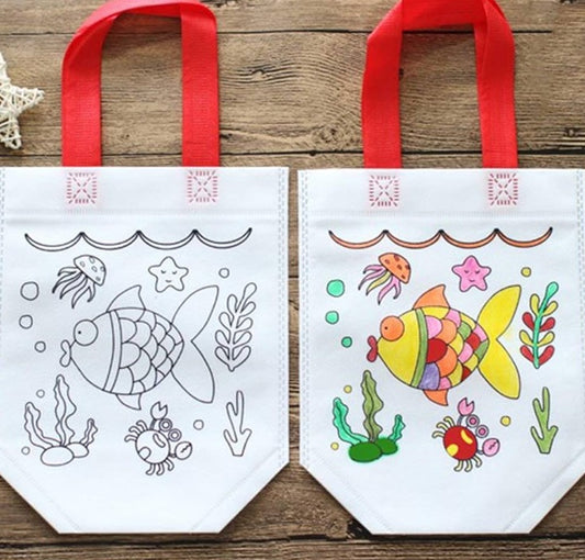 DIY Coloring Bag