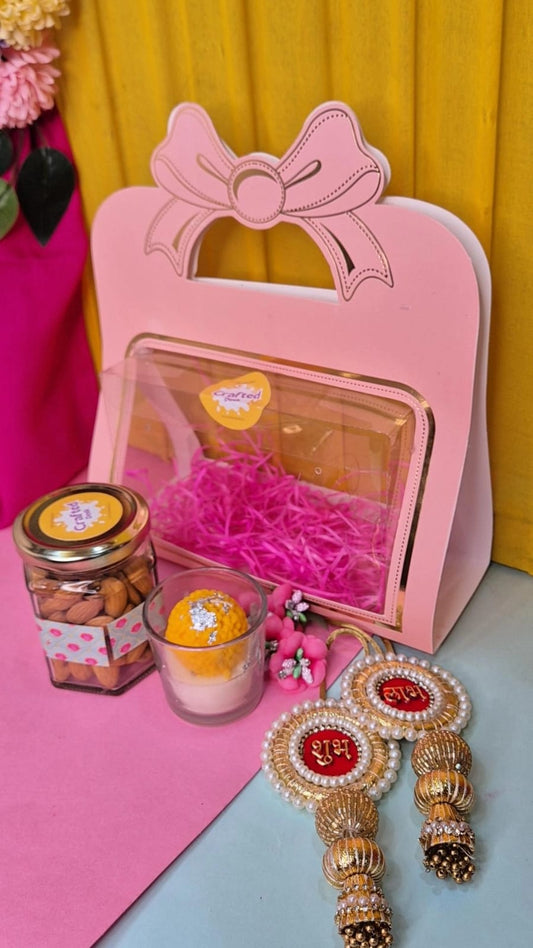 🎀 Blush Bow Hamper