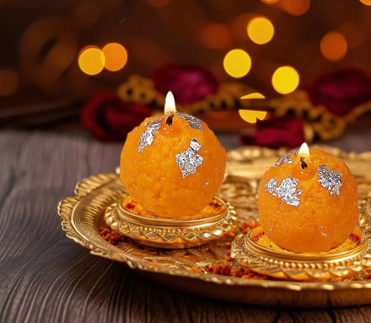 Motichoor Ladoo Candles