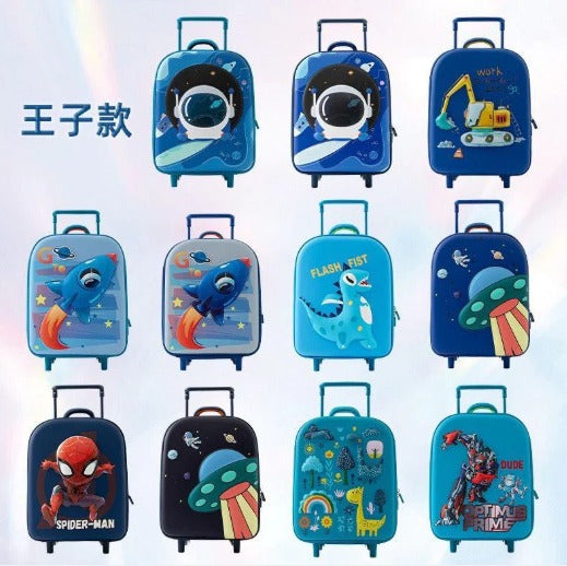 Kid-Friendly Suitcase Trolley