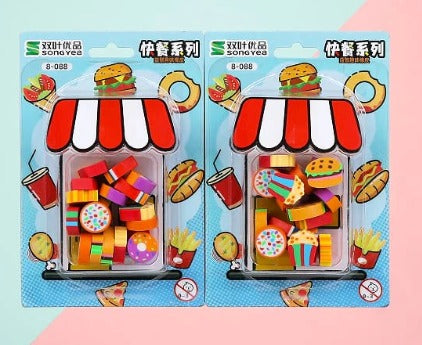 Mini Eraser Card ( Card of 20 Mini Eraser )