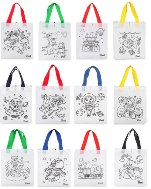 DIY Coloring Bag
