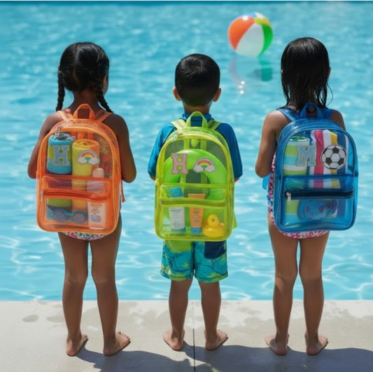 Customized Jelly Backpack 🎒