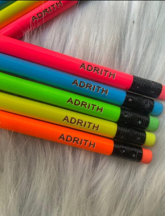Customized DOMS Neon Pencils