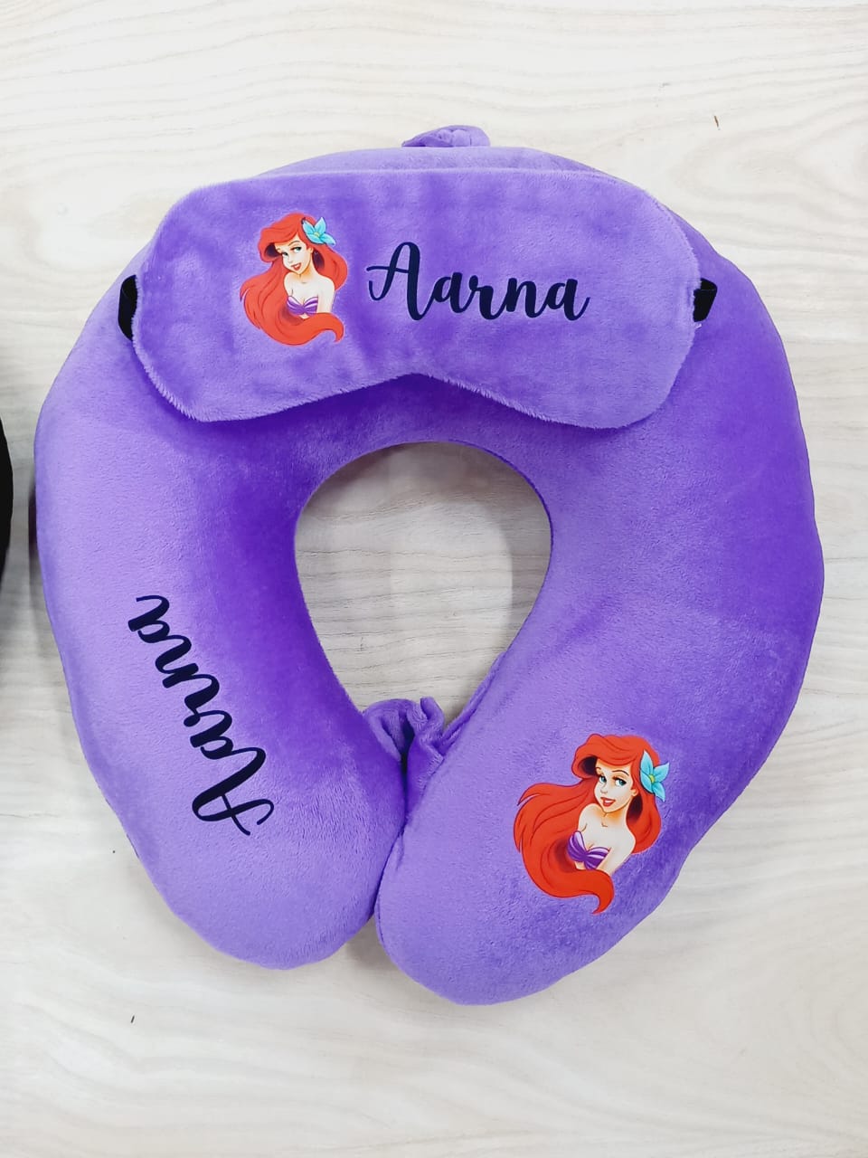 Customised Neck pillow with Eye mask
