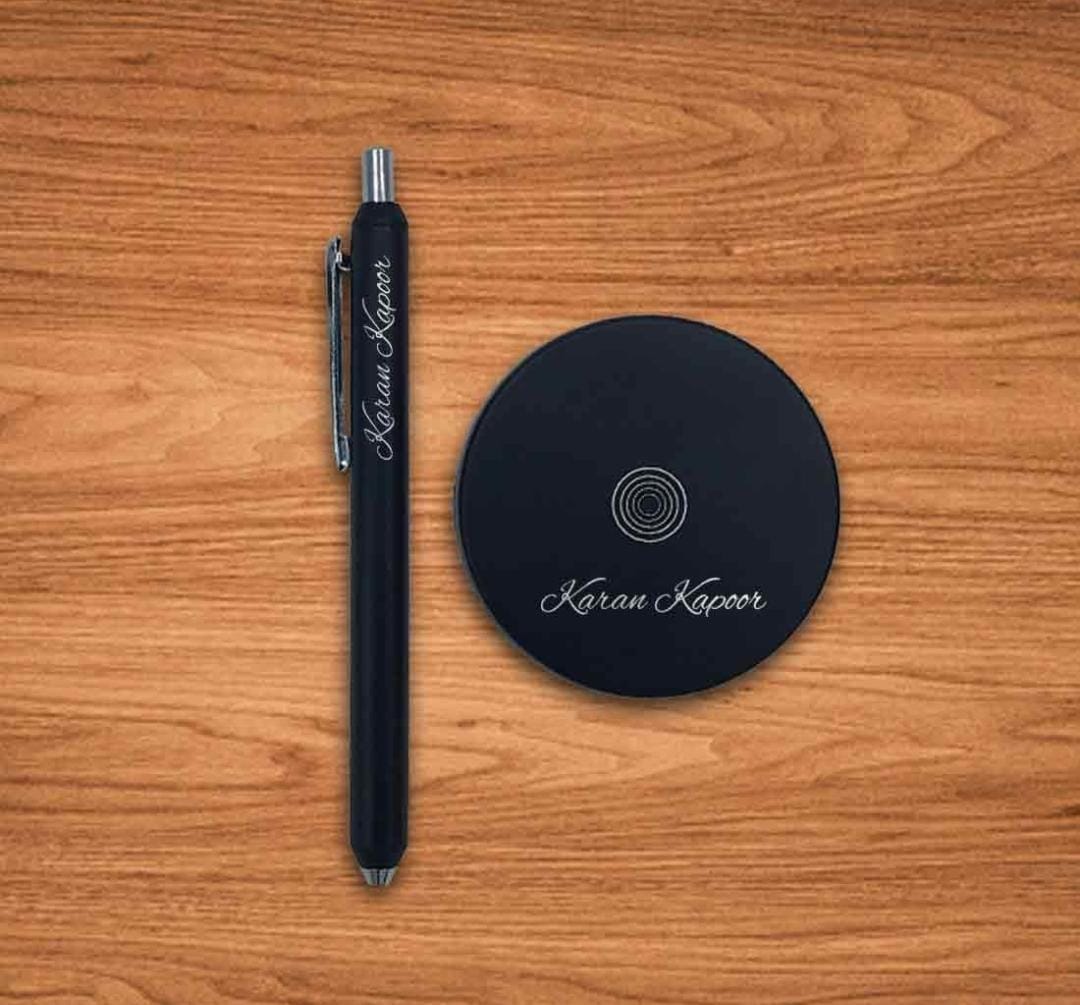 Custom Magnetic Levitating Pen with Engraved Stand