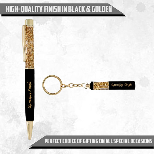 Personalized Pen & Keychain Gift Set ✨
