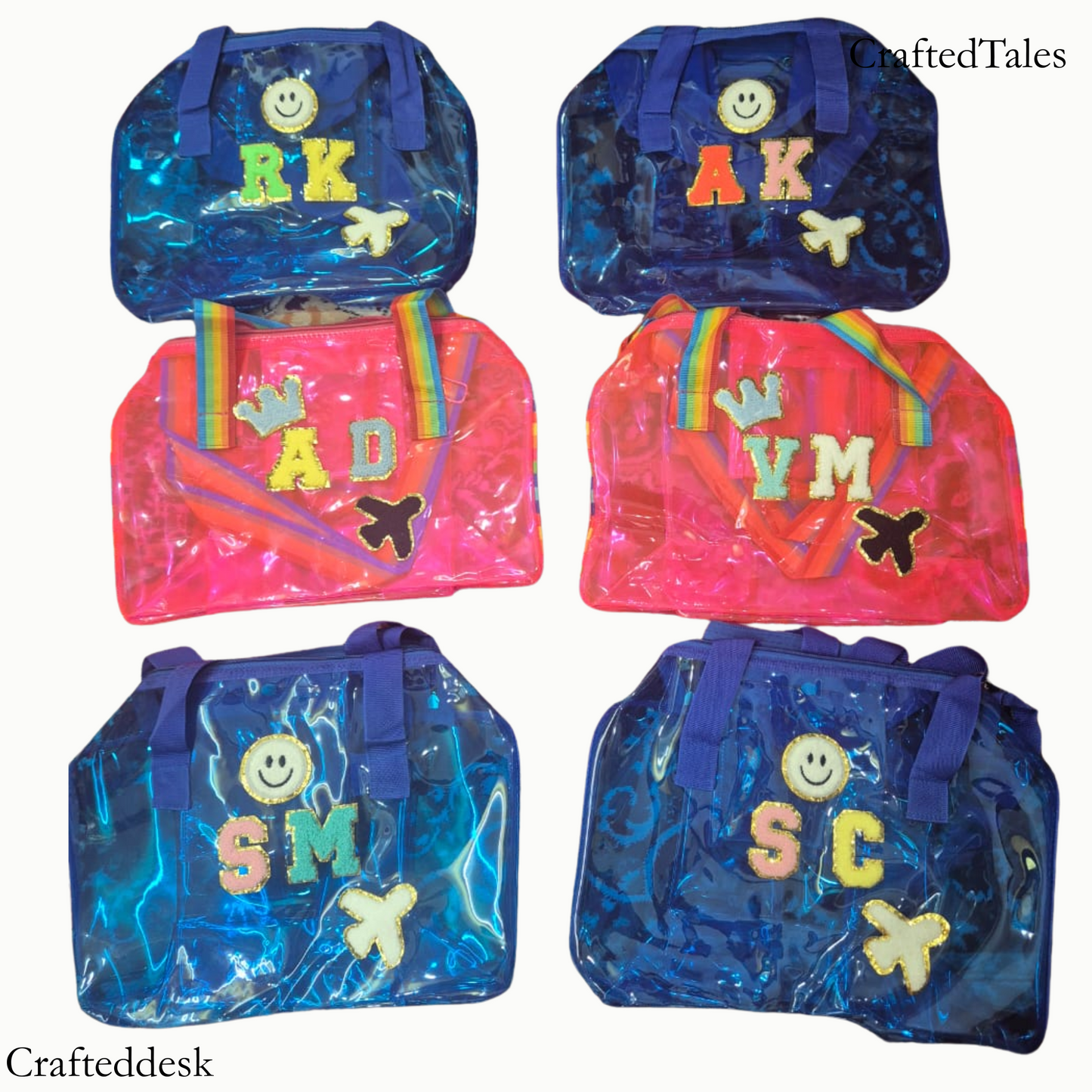 Personalised Duffle Bag with Initials
