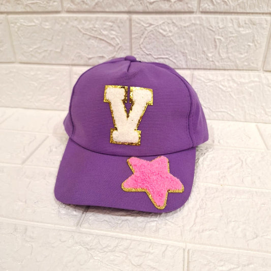 Personalised Initial Cap with Motif