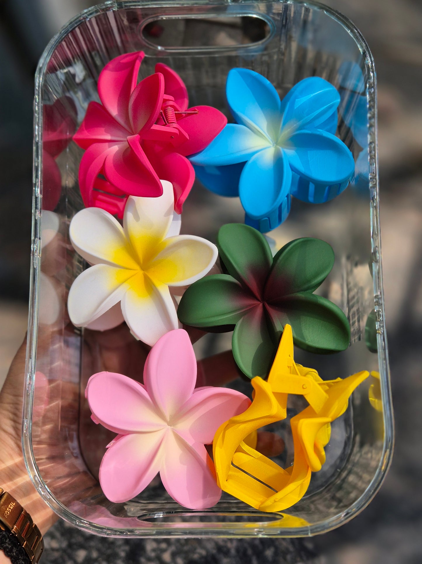 Pinteresty Flower Hair Claws