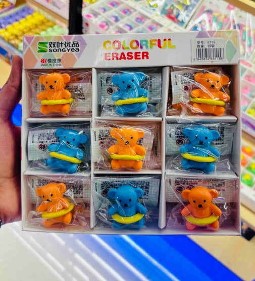Bear Eraser (Pack of 5)