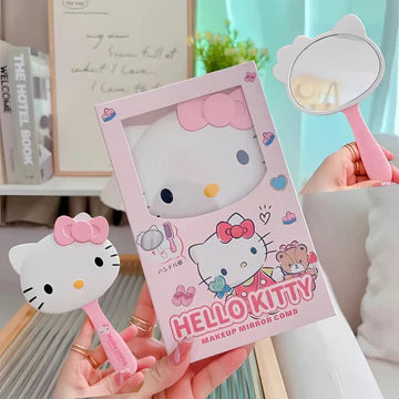 Hello Kitty Mirror & Comb Set