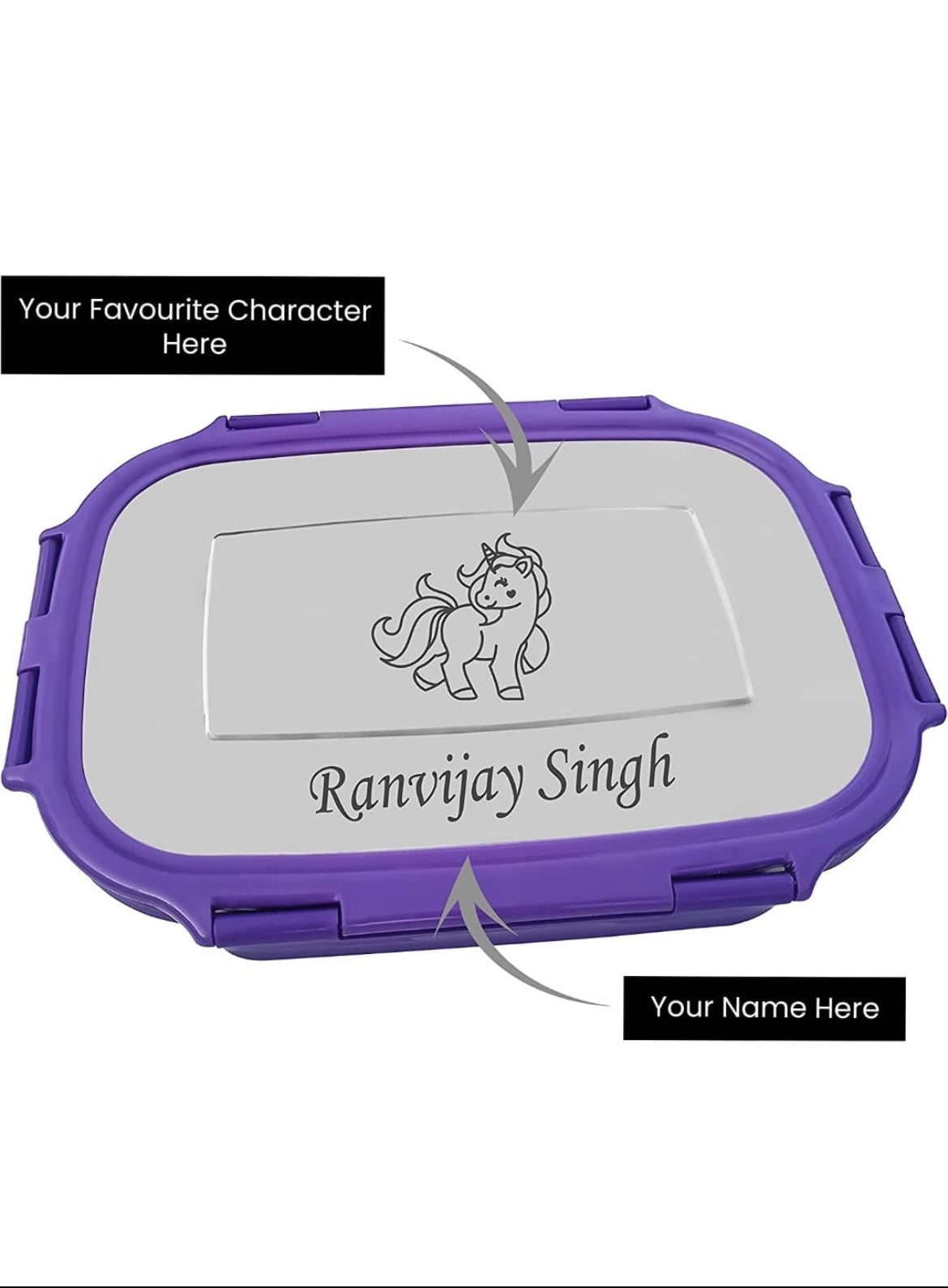 Personalised Steel Lunch Box