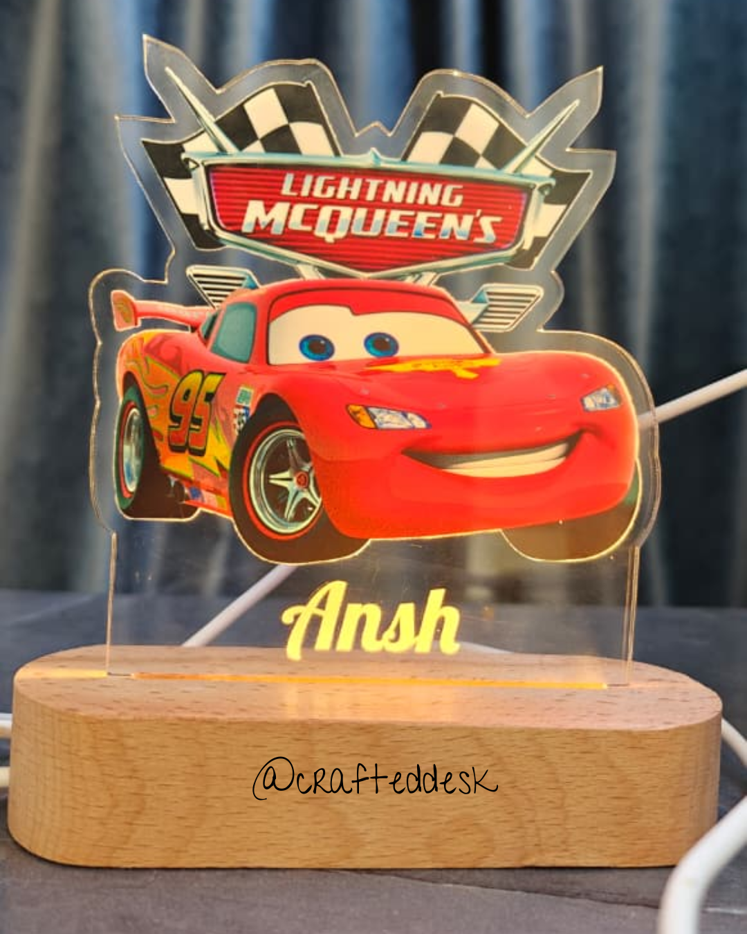 Personalized theme LED Name Lamp