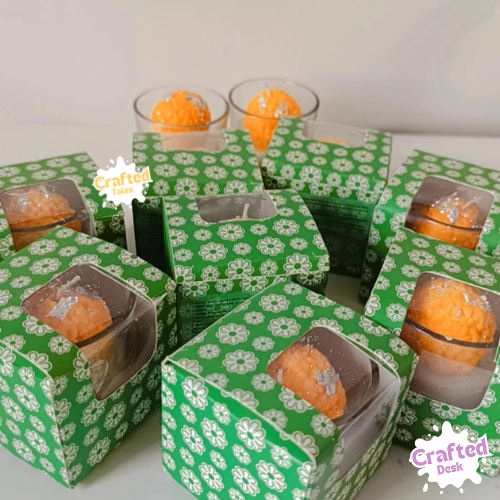 Laddoo Jar Candle (Set of 2)