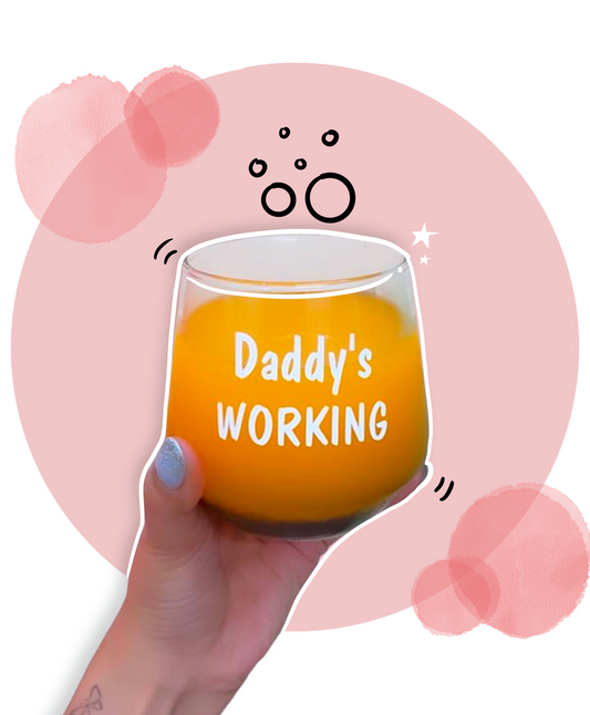 Personalised Drinkware (Daddy's working)