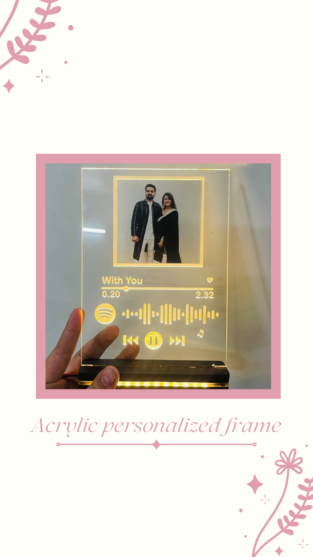 Personalized Acrylic Frame