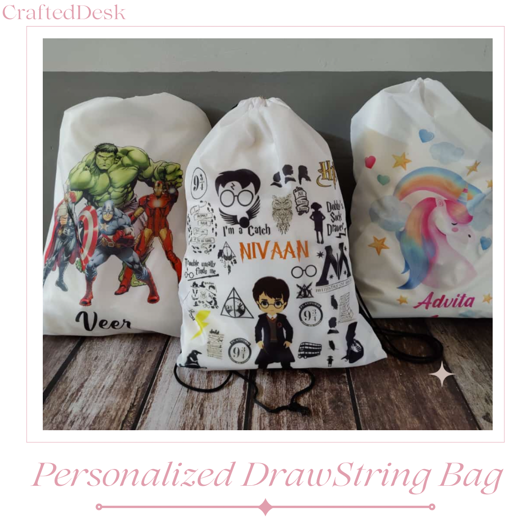 Personalised DrawString Bags