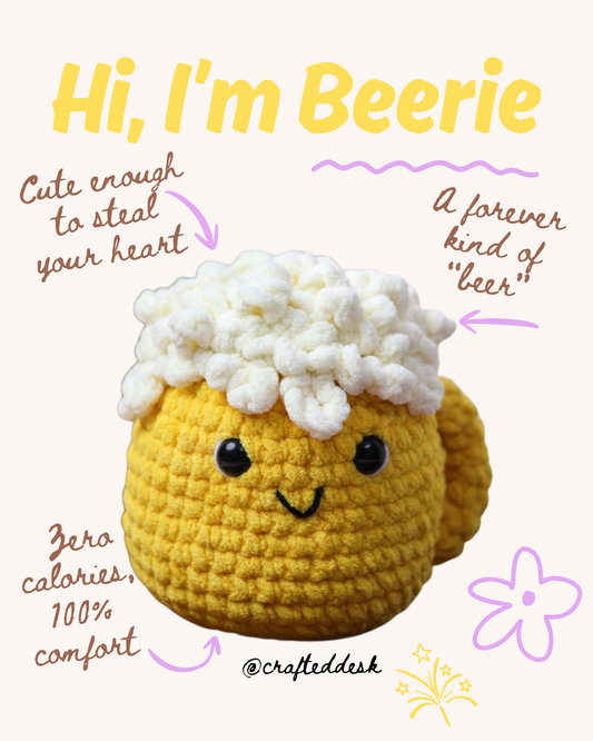 Beerie Crochet Mug