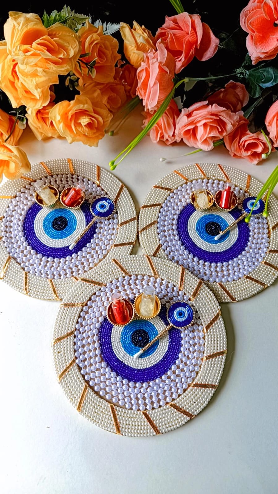 Evil eye Pearl Platter