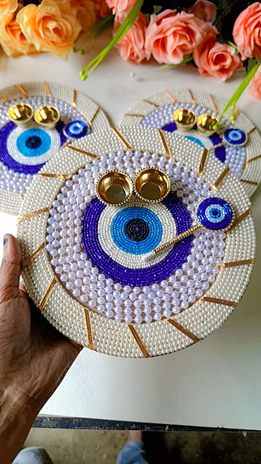 Evil eye Pearl Platter