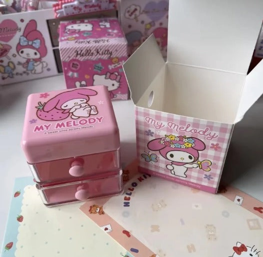 Hello Kitty Mini Drawer Storage Box