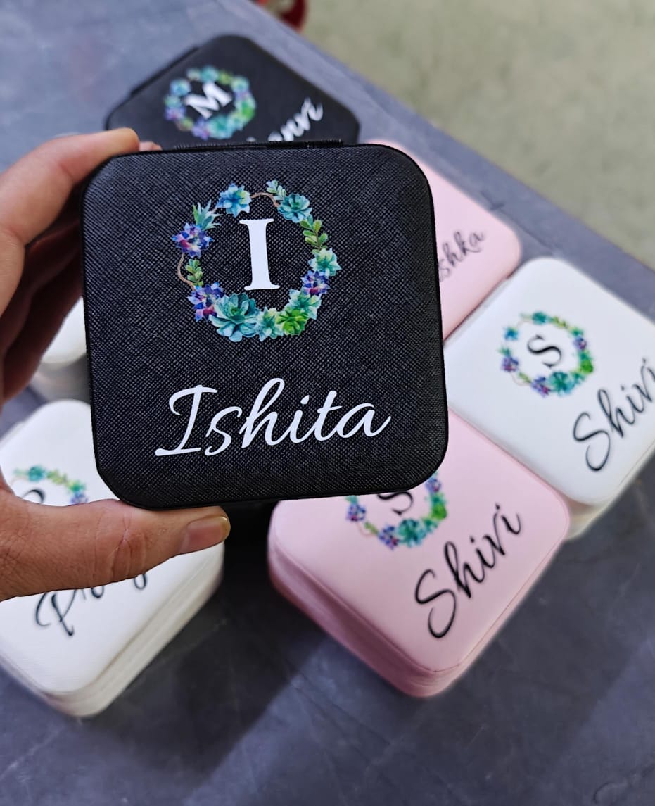 Personalized Mini Jewellery Organizer Box