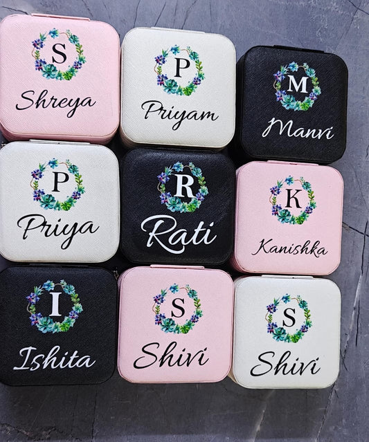 Personalized Mini Jewellery Organizer Box