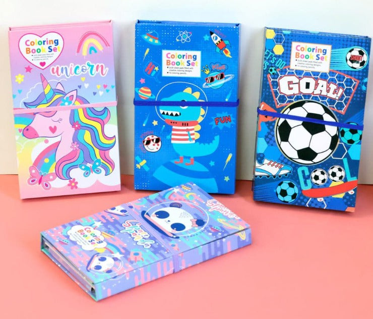 Creative Coloring Book Set for Kids