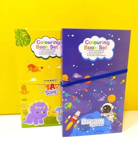 Creative Coloring Book Set for Kids