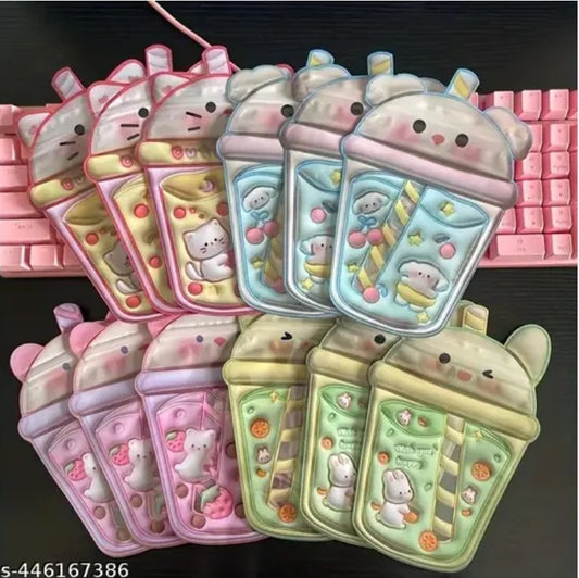 Bubble Bear Zip Pouches( Pack of 10)