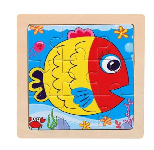 Mini Wooden Puzzle for Kids