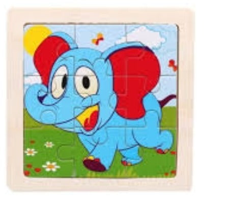Mini Wooden Puzzle for Kids