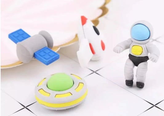 Space Adventure Eraser Set (Pack of 5)
