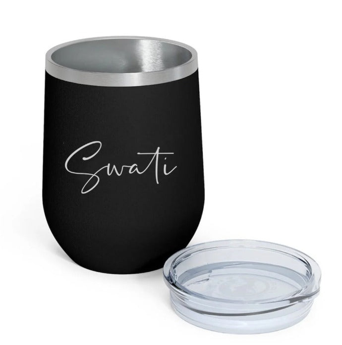 Personalized Stainless Steel Travel Coffee Mug With Lid