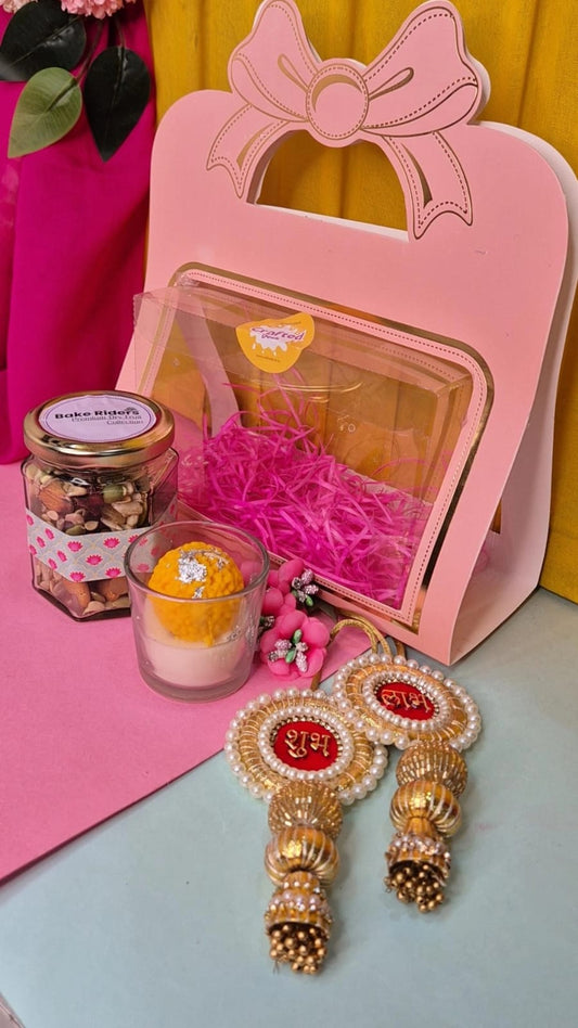 🎀 Blush Bow Hamper