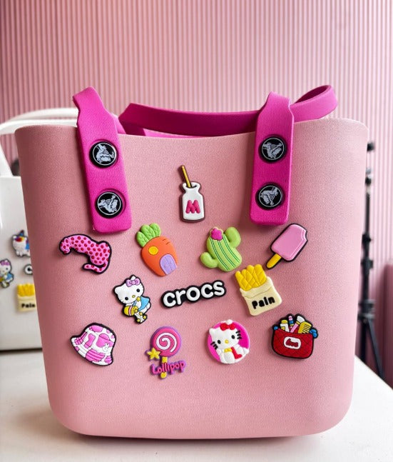 Medium Silicone charms Bag