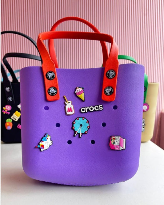 Medium Silicone charms Bag