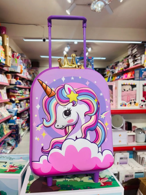 Kid-Friendly Suitcase Trolley