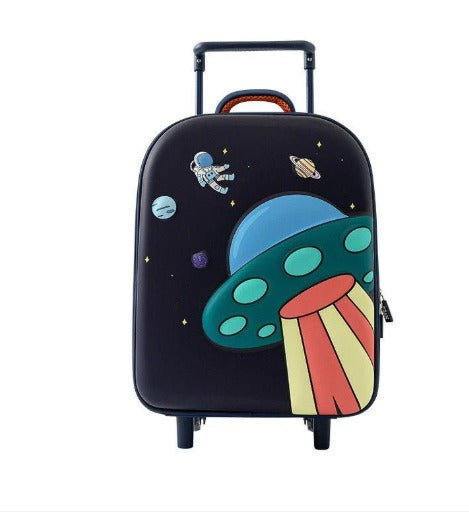 Kid-Friendly Suitcase Trolley