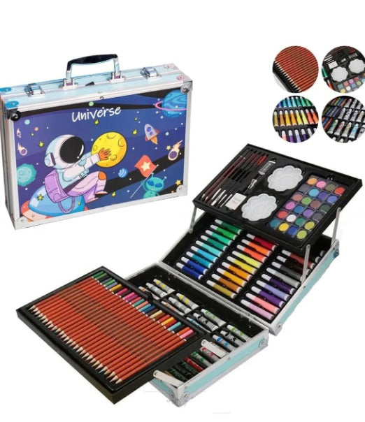 Creative Explorer Art Briefcase – 145-Piece Set