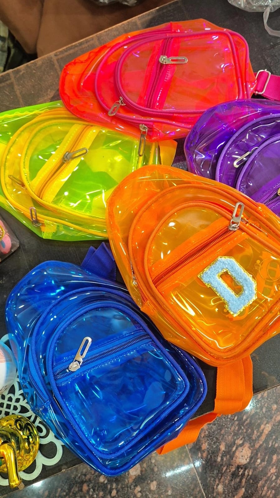 Neon Personalised Chest Bag