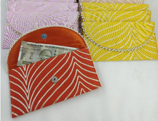 Gota Money Envelopes with Pearl Detailing